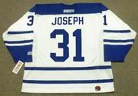 CURTIS JOSEPH Toronto Maple Leafs 2001 CCM Throwback NHL Hockey Jersey 