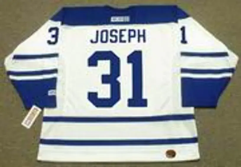 CURTIS JOSEPH Toronto Maple Leafs 2001 CCM Throwback NHL Hockey Jersey 