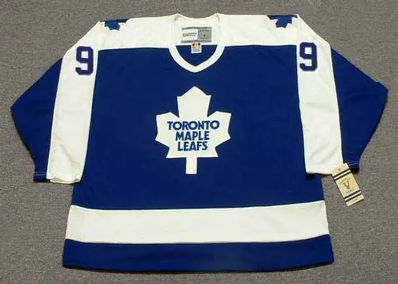 DAN MALONEY Toronto Maple Leafs 1978 Away CCM Throwback Hockey Jersey