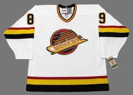 ALEXANDER MOGILNY Vancouver Canucks 1996 CCM Vintage Home NHL Hockey Jersey