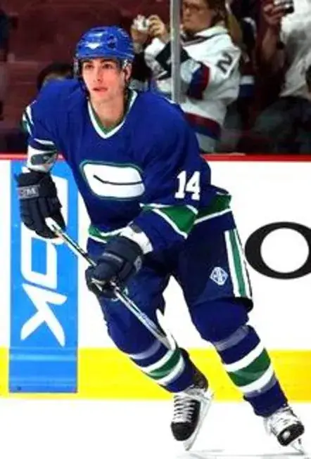 ALEXANDRE BURROWS Vancouver Canucks 1970’s CCM Vintage Throwback Hockey Jersey 