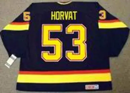 BO HORVAT Vancouver Canucks 1990’s CCM NHL Vintage Throwback Jersey 