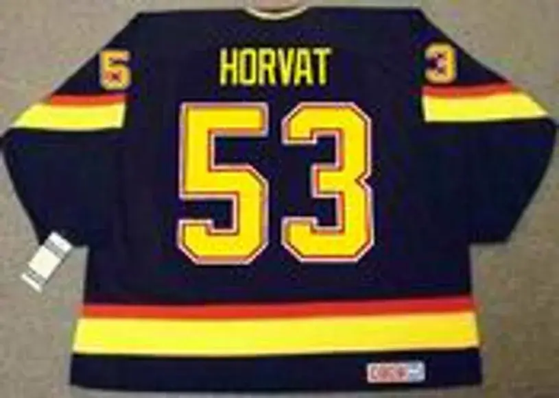 BO HORVAT Vancouver Canucks 1990’s CCM NHL Vintage Throwback Jersey 