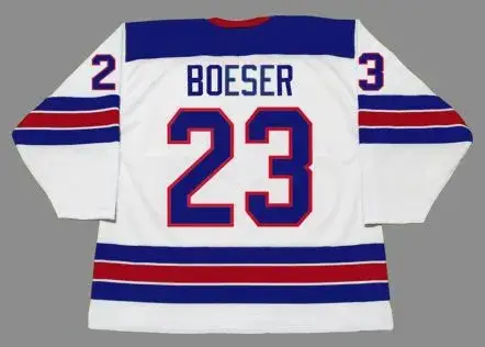 BROCK BOESER 2016 USA Nike Throwback Hockey Jersey 
