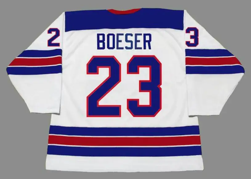 BROCK BOESER 2016 USA Nike Throwback Hockey Jersey 