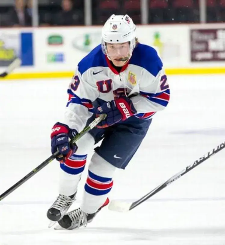 BROCK BOESER 2016 USA Nike Throwback Hockey Jersey 