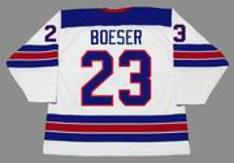 BROCK BOESER 2016 USA Nike Throwback Hockey Jersey 
