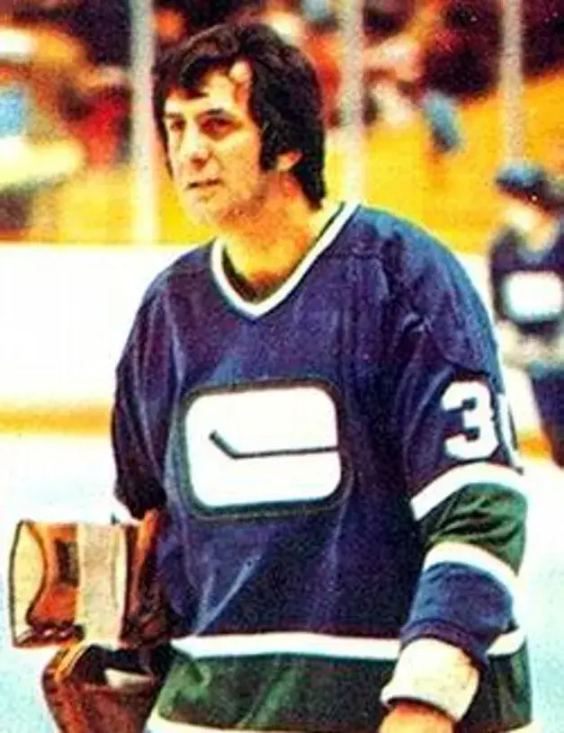 CESARE MANIAGO Vancouver Canucks 1976 CCM Vintage Throwback NHL Hockey Jersey 