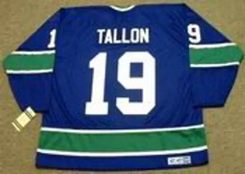 DALE TALLON Vancouver Canucks 1972 CCM Vintage Throwback NHL Hockey Jersey 