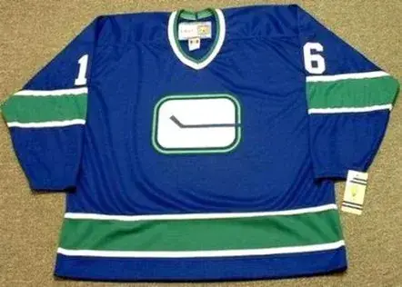 DEREK SANDERSON Vancouver Canucks 1976 CCM Vintage Throwback Hockey Jersey
