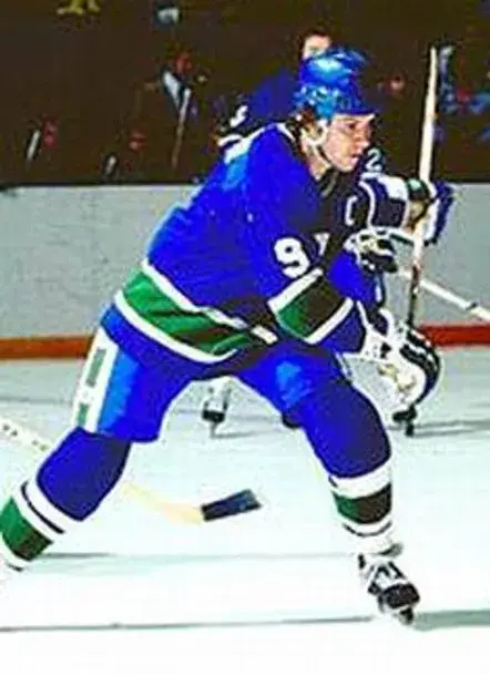 DON LEVER Vancouver Canucks 1974 CCM Vintage Throwback Away NHL Hockey Jersey 