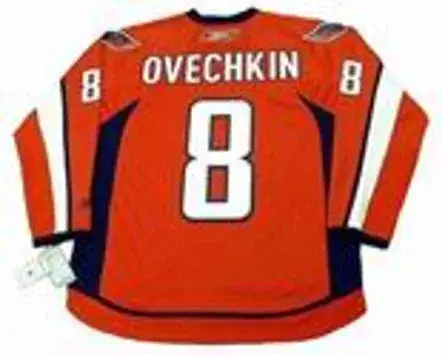 ALEXANDER OVECHKIN Washington Capitals 2014 Home REEBOK Throwback NHL Hockey Jersey 