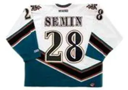 ALEXANDER SEMIN Washington Capitals 2006 Away CCM NHL Vintage Throwback Jersey 