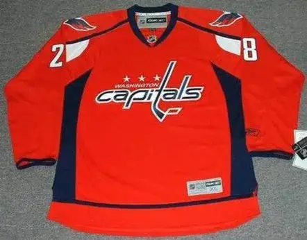 ALEXANDER SEMIN Washington Capitals 2010 REEBOK Throwback NHL Hockey Jersey