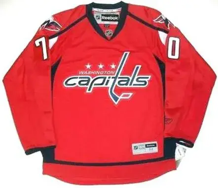 BRADEN HOLTBY Washington Capitals 2014 REEBOK Throwback NHL Hockey Jersey