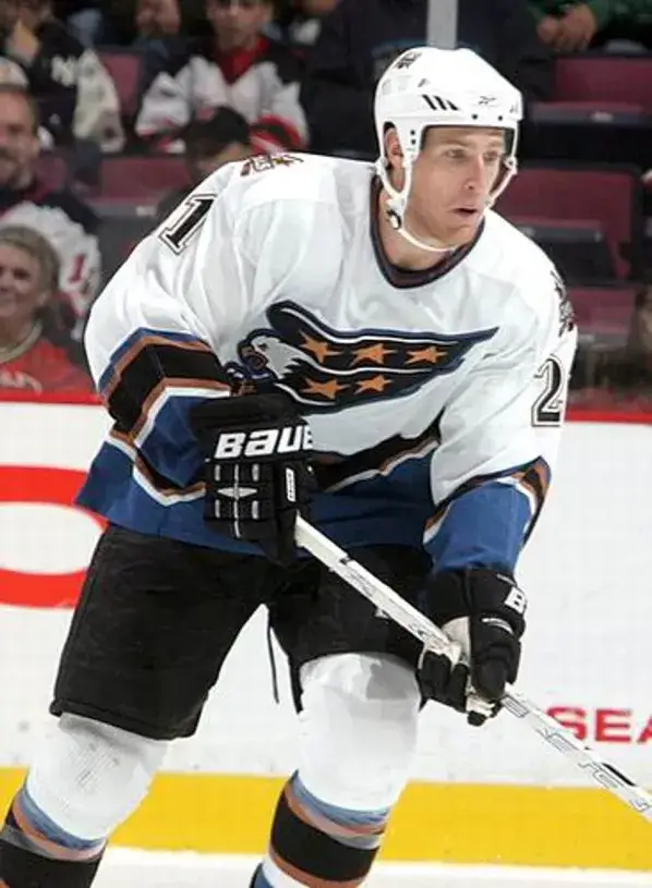 BROOKS LAICH Washington Capitals 2006 Away CCM NHL Vintage Throwback Jersey 