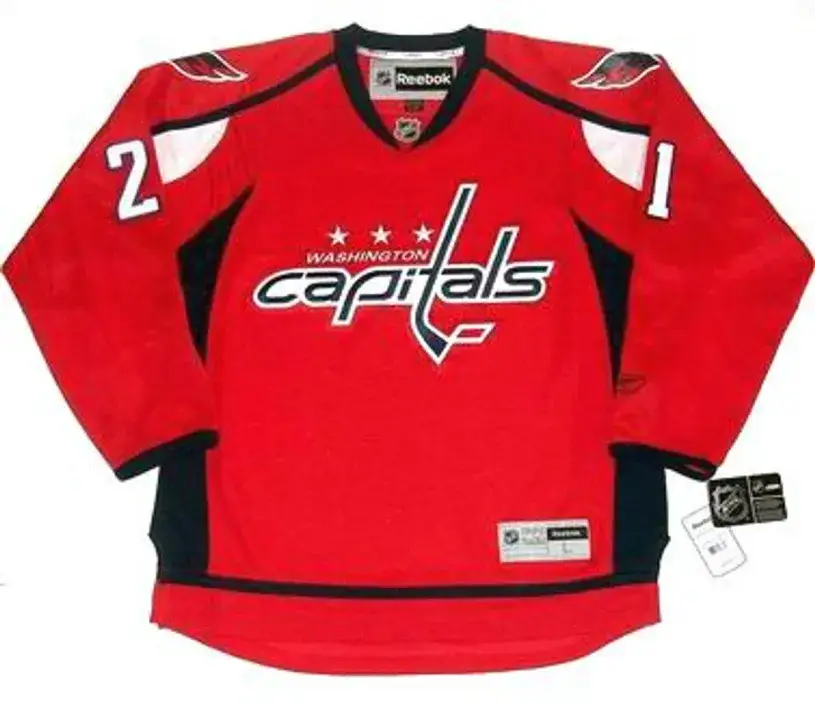 BROOKS LAICH Washington Capitals 2010 REEBOK Throwback NHL Hockey Jersey