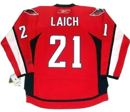 BROOKS LAICH Washington Capitals 2010 REEBOK Throwback NHL Hockey Jersey 