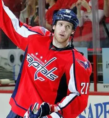 BROOKS LAICH Washington Capitals 2010 REEBOK Throwback NHL Hockey Jersey 