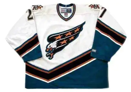 CRAIG BERUBE Washington Capitals 1998 Home CCM NHL Vintage Throwback Jersey