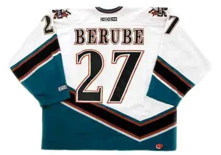 CRAIG BERUBE Washington Capitals 1998 Home CCM NHL Vintage Throwback Jersey 