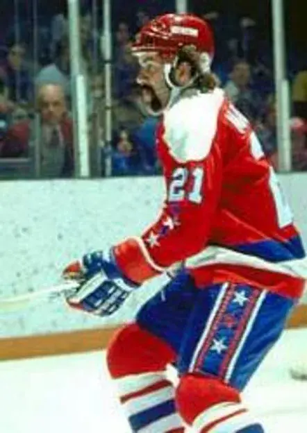 DENNIS MARUK Washington Capitals 1982 CCM Vintage Throwback NHL Hockey Jersey 