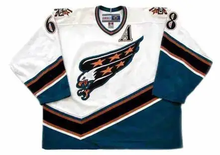 JAROMIR JAGR Washington Capitals 2003 Away CCM Throwback NHL Jersey