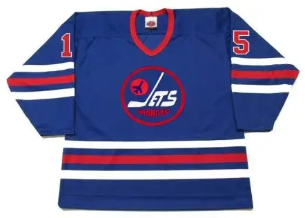 ANDERS HEDBERG Winnipeg Jets 1974 WHA Throwback Hockey Jersey