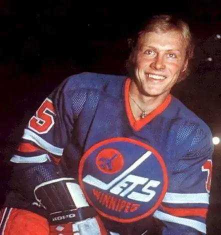 ANDERS HEDBERG Winnipeg Jets 1974 WHA Throwback Hockey Jersey 