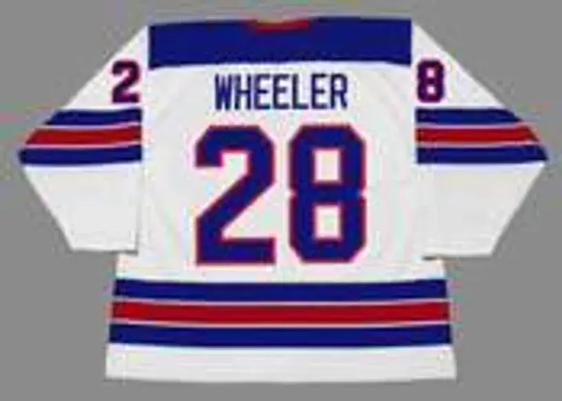 BLAKE WHEELER 2014 USA Nike Olympic Throwback Hockey Jersey 