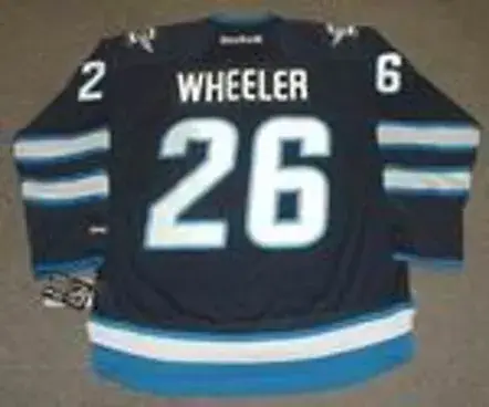 BLAKE WHEELER Winnipeg Jets 2016 REEBOK Throwback NHL Hockey Jersey 