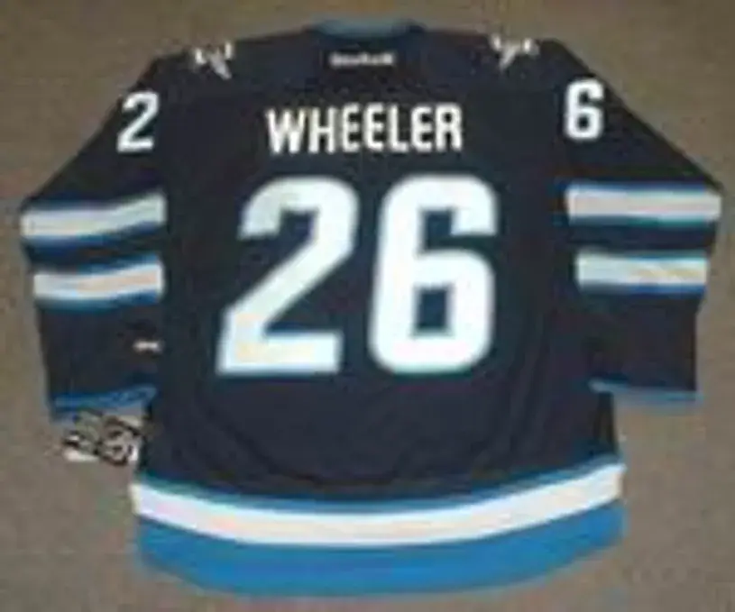 BLAKE WHEELER Winnipeg Jets 2016 REEBOK Throwback NHL Hockey Jersey 