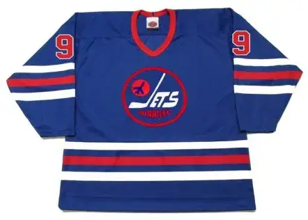 BOBBY HULL Winnipeg Jets 1974 WHA Hockey Throwback Jersey