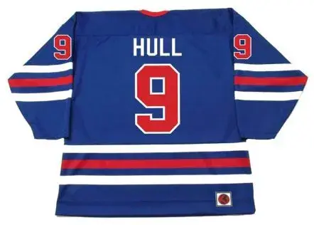 BOBBY HULL Winnipeg Jets 1974 WHA Hockey Throwback Jersey 