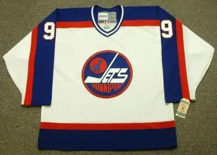 BOBBY HULL Winnipeg Jets 1978 CCM Vintage Throwback Home NHL Jersey