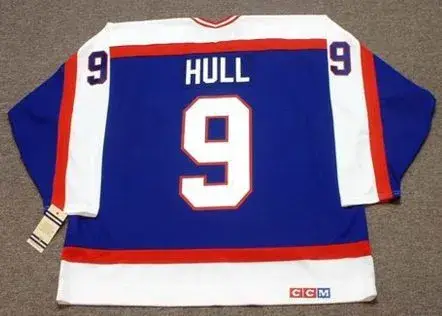 BOBBY HULL Winnipeg Jets 1978 CCM Vintage Throwback NHL Hockey Jersey 