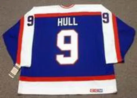 BOBBY HULL Winnipeg Jets 1978 CCM Vintage Throwback NHL Hockey Jersey 