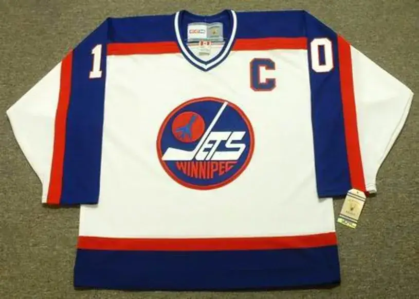 DALE HAWERCHUK Winnipeg Jets 1989 Home CCM NHL Vintage Throwback Jersey