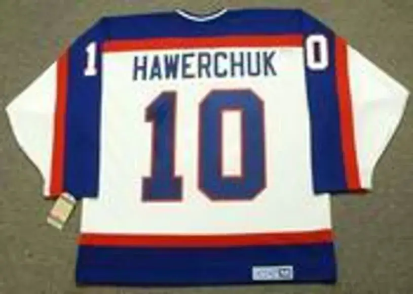 DALE HAWERCHUK Winnipeg Jets 1989 Home CCM NHL Vintage Throwback Jersey 