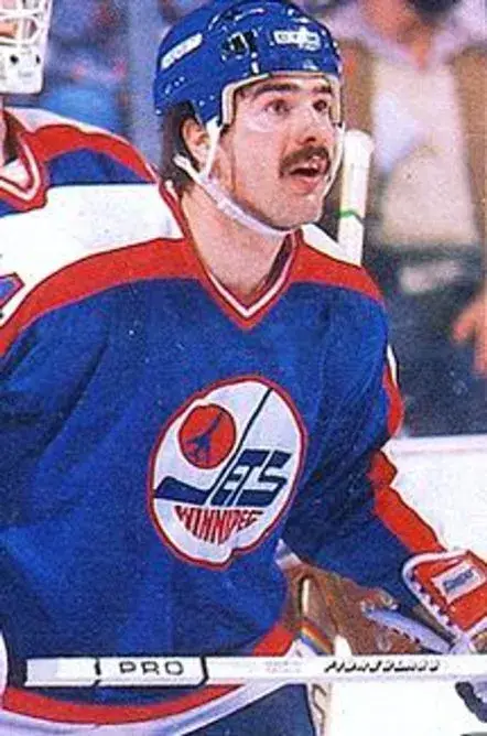 DAVE BABYCH Winnipeg Jets 1982 CCM Vintage Throwback NHL Hockey Jersey 