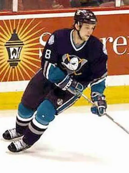 SANDIS OZOLINSH Anaheim Mighty Ducks 2003 Away CCM NHL Vintage Throwback Jersey 