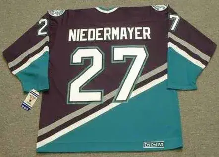 SCOTT NIEDERMAYER Anaheim Ducks 2006 Home CCM NHL Vintage Throwback Jersey 