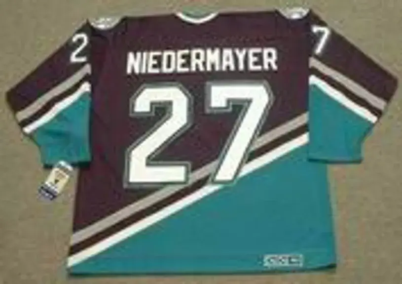 SCOTT NIEDERMAYER Anaheim Ducks 2006 Home CCM NHL Vintage Throwback Jersey 