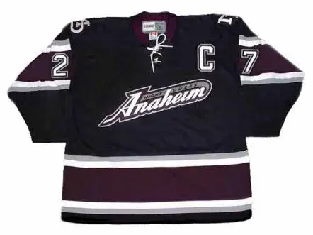 SCOTT NIEDERMAYER Anaheim Mighty Ducks 2005 CCM Throwback Alternate NHL Jersey