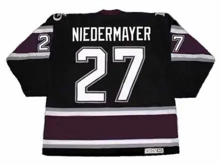 SCOTT NIEDERMAYER Anaheim Mighty Ducks 2005 CCM Throwback Alternate NHL Jersey 