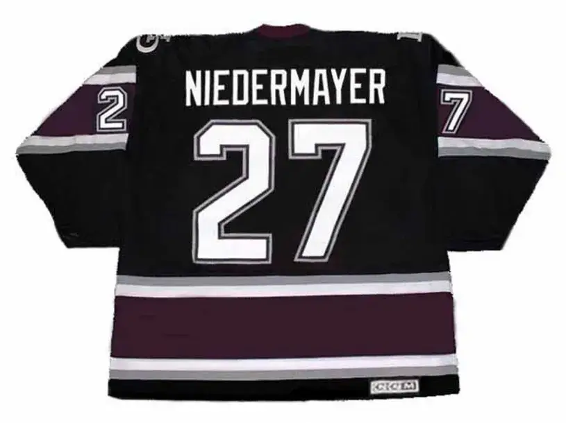 SCOTT NIEDERMAYER Anaheim Mighty Ducks 2005 CCM Throwback Alternate NHL Jersey 