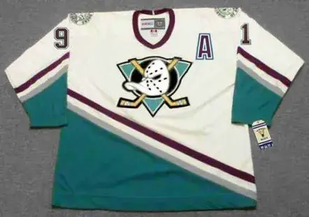 SERGEI FEDOROV Anaheim Mighty Ducks 2005 Away CCM NHL Vintage Throwback Jersey