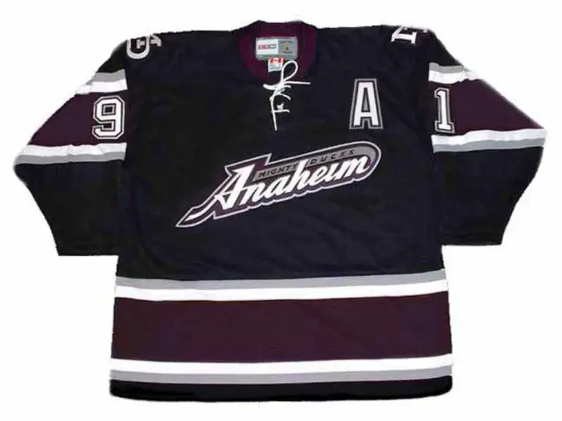 SERGEI FEDOROV Anaheim Mighty Ducks 2005 CCM Throwback Alternate NHL Jersey