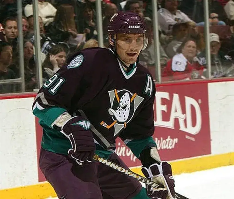 SERGEI FEDOROV Anaheim Mighty Ducks 2005 Home CCM NHL Vintage Throwback Jersey 
