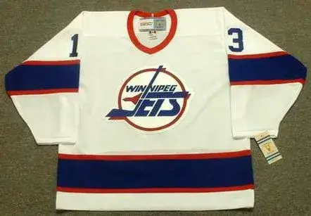 TEEMU SELANNE Winnipeg Jets 1992 Home CCM NHL Vintage Throwback Jersey